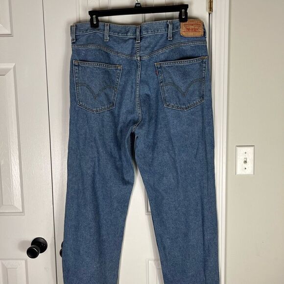 550 Levi’s Mens Denim Jeans Size 40/30 - Picture 3 of 4